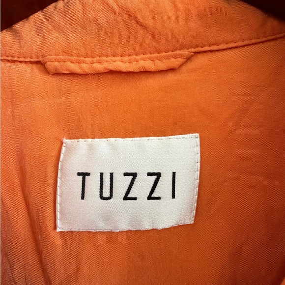 Tuzzi Brand Orange Jean Jacket for Women - Picture 4 of 16